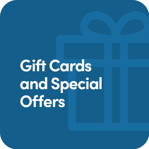 Gift Cards and Special Offers